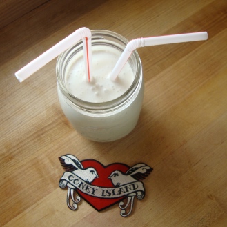 Tahini Milkshake https://bigsislittledish.wordpress.com/2012/04/12/tahini-milkshake-dairy-free/