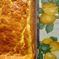 Lemon Mochiko Cake