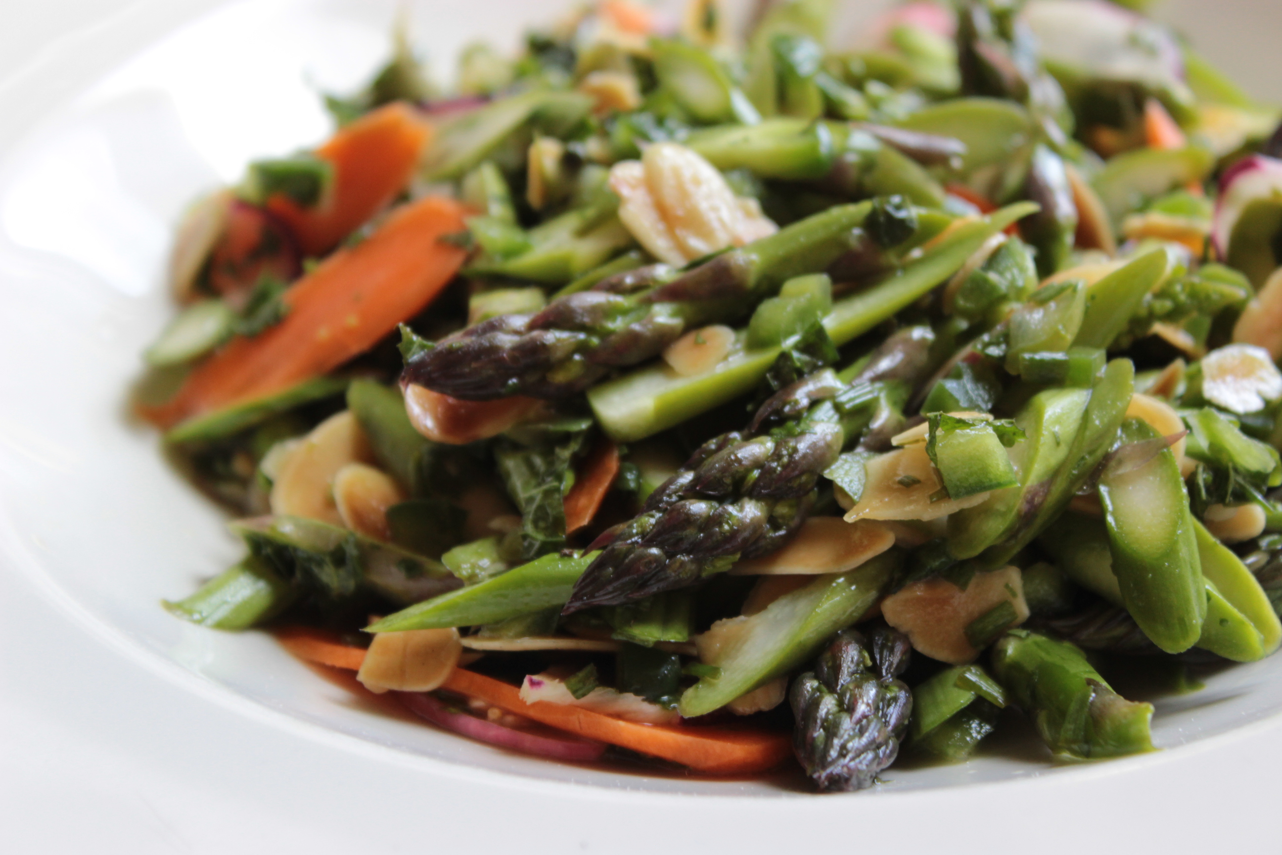Asparagus Salad. Little dish