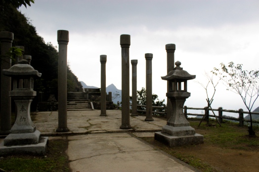 The ruin of a Shinto Shrine above Jinguashi