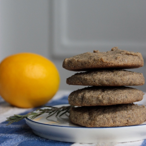 Rosemary Lemon Buckwheat Cookies https://bigsislittledish.wordpress.com/2014/04/12/rosemary-lemon-buckwheat-cookies-gluten-free/